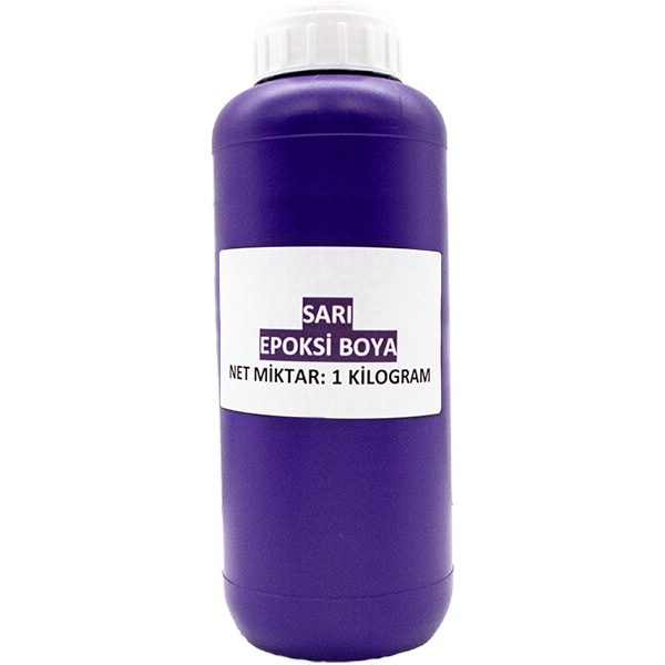 Sarı Epoksi Boya 1 KG