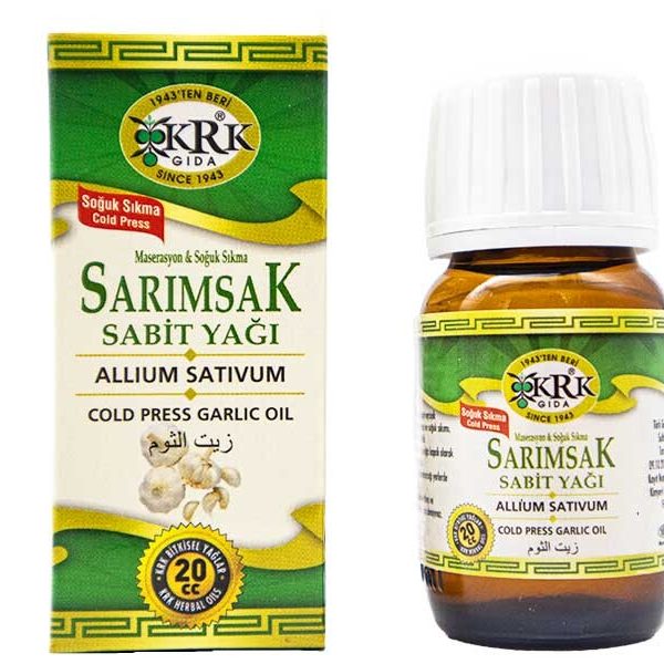 Sarımsak Sabit Yağı 20 CC 12 Adet