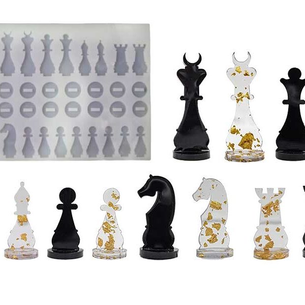 Satranç Seti Epoksi Kalıbı EPK-406