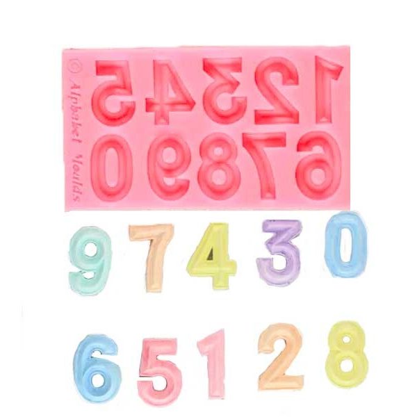 Rakam Silikon Kalıbı H-16