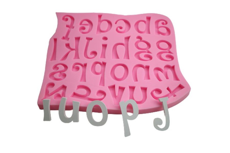 El Yazısı Küçük Harf Silikon Kalıbı H-18