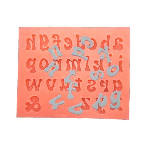 El Yazısı Küçük Harf Silikon Kalıbı H-29