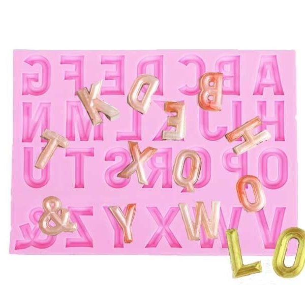 Büyük Harf Silikon Kalıbı H-11