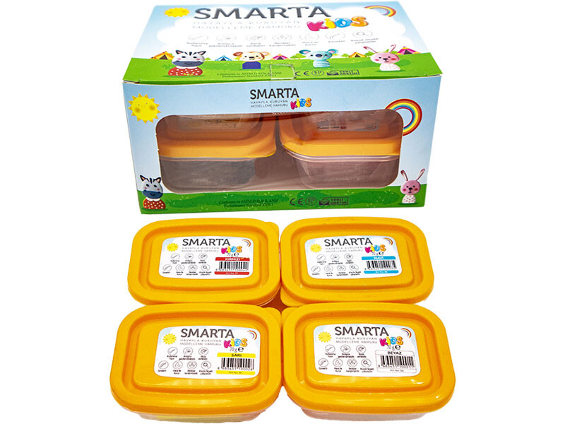 Smarta Havayla Kuruyan Modelleme Hamuru Seti