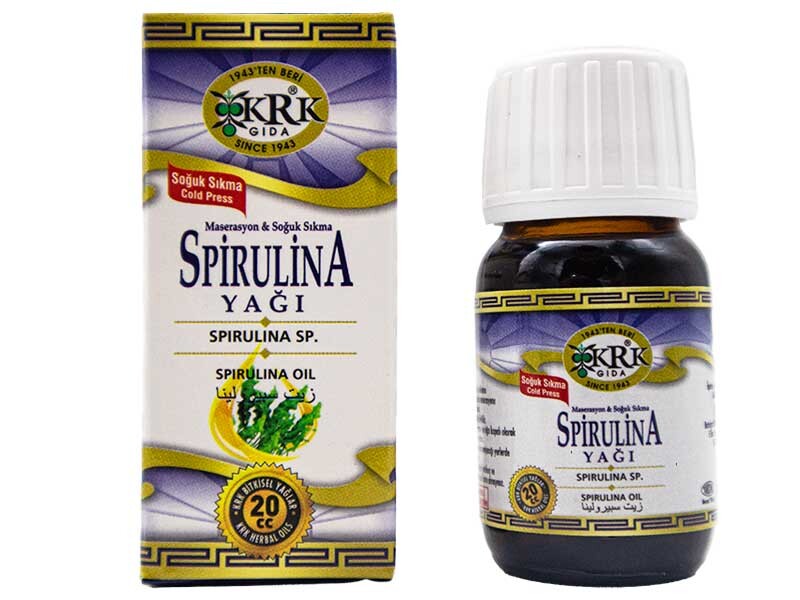 Spirulina Yağı 20 CC 12 Adet