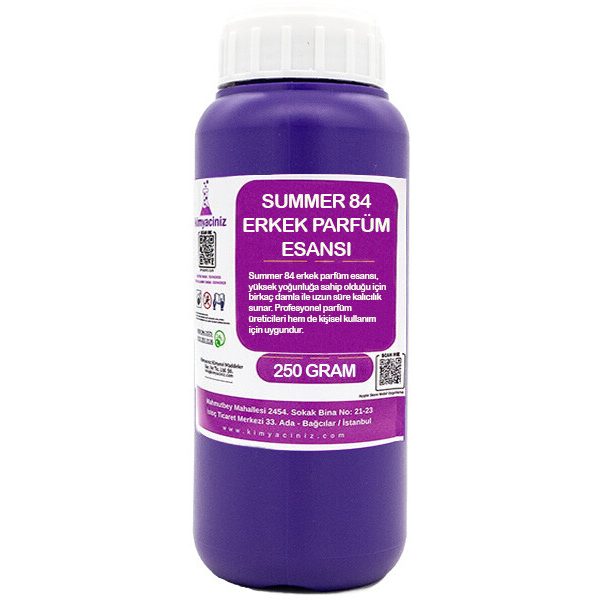 Summer 84 Erkek Parfüm Esansı 250 Gram