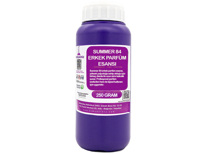 Summer 84 Erkek Parfüm Esansı 250 Gram
