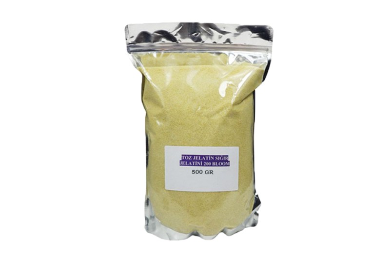 Toz Jelatin Sığır Jelatini 200 Bloom 500 GR