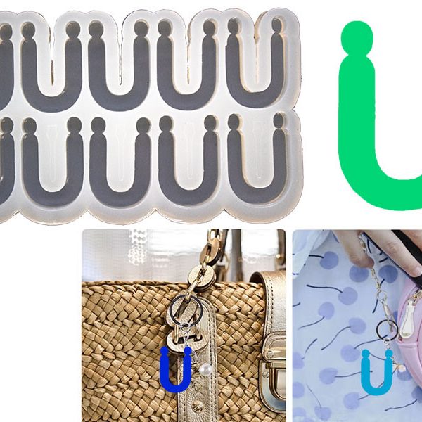 Ü Harfi 10'lu Bubble Alfabe Epoksi Kalıbı EPK-756