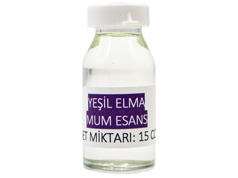 Yeşil Elma Mum Esansı 15 CC