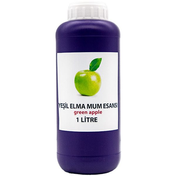 Yeşil Elma Mum Esansı 1 LT
