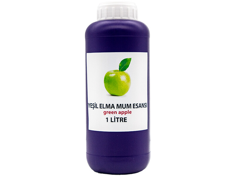 Yeşil Elma Mum Esansı 1 LT