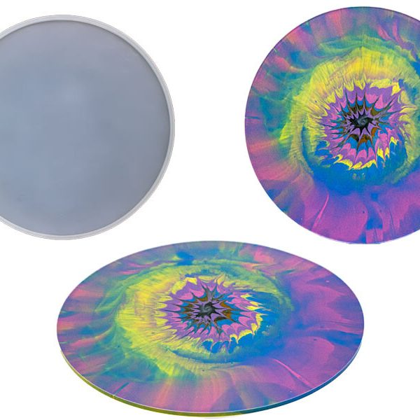 Yuvarlak Tepsi Epoksi Kalıbı EPK-703