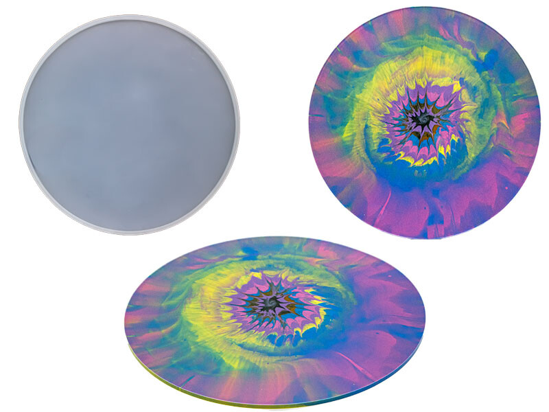 Yuvarlak Tepsi Epoksi Kalıbı EPK-703