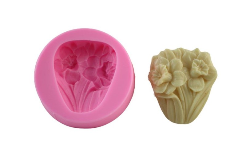 Zambak Silikon Kalıbı GÜL-36