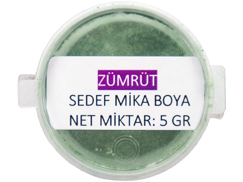 Zümrüt Sedef Mika Boya 5 GR
