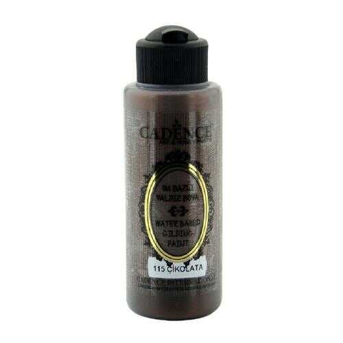 Cadence 115 Çikolata Yaldız Akrilik Boya 120 ML
