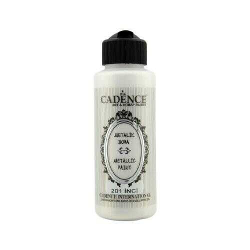 Cadence 201 İnci Metalik Sedefli Akrilik Boya 120 ML