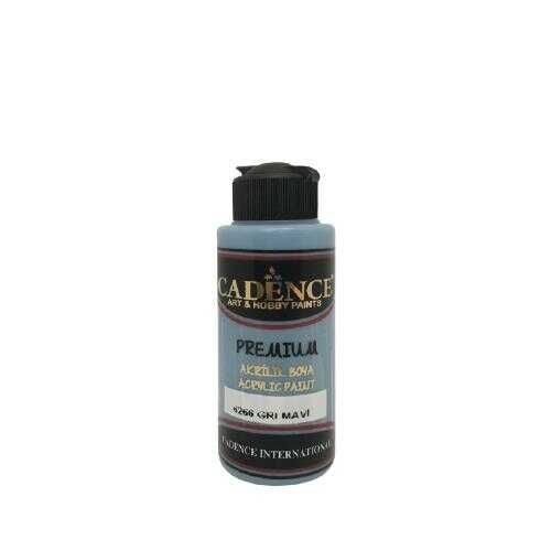 Cadence 6266 Gri Mavi Premium Akrilik Boya 120 ML