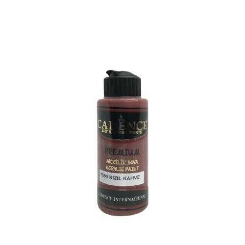 Cadence 7590 Kızıl Kahve Premium Akrilik Boya 120 ML