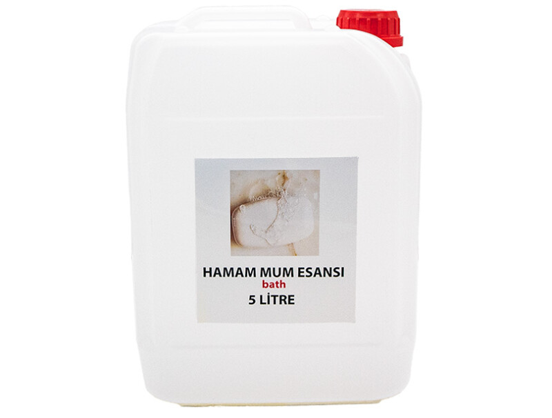 Hamam Beyaz Sabun Mum Esansı 5 LT