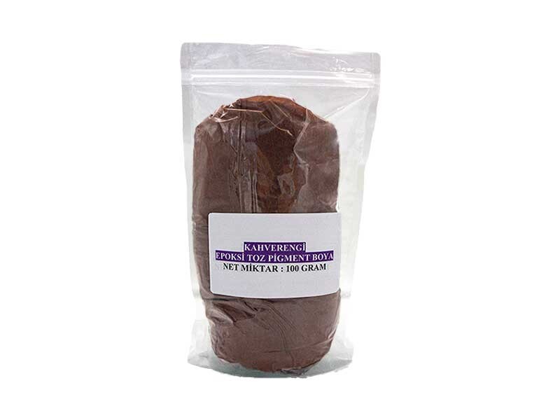 Kahverengi Toz Epoksi ve Kokulu Taş Boyası 100 GR