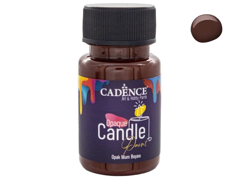 Kahverengi Opak Mum Boyası Cadence CDL 33 50 ml