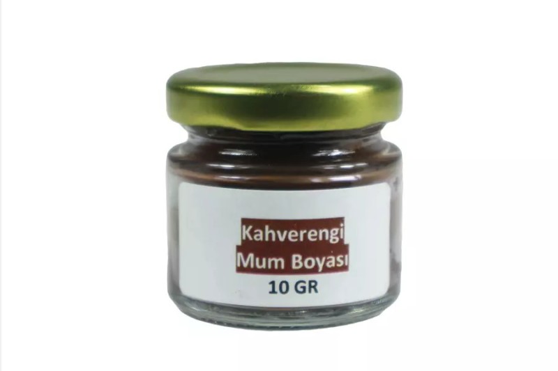 Kahverengi Toz Mum Boyası 10 GR