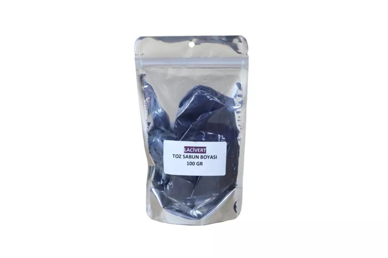 Lacivert Toz Doğal Sabun Boyası 100 GR