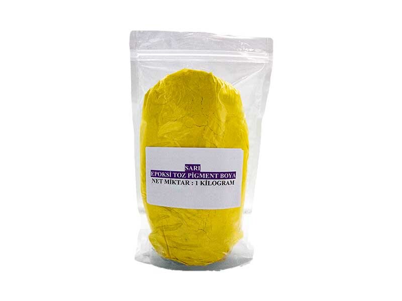Sarı Toz Epoksi ve Kokulu Taş Boyası 1 KG