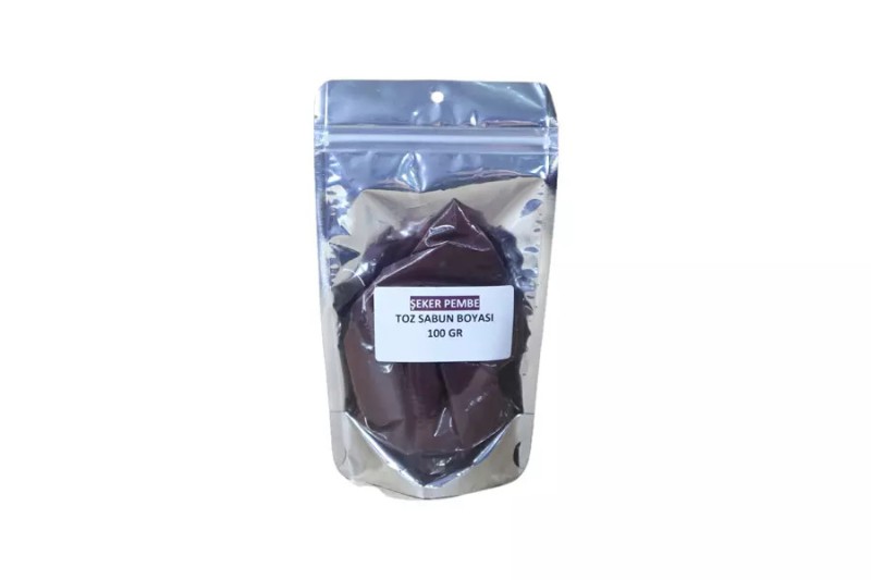 Şeker Pembe Toz Doğal Sabun Boyası 100 GR