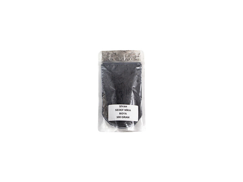 Siyah Sedef Mika Boya 100 GR