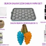 Silikon Salkım Üzüm Sabun Yapım Seti